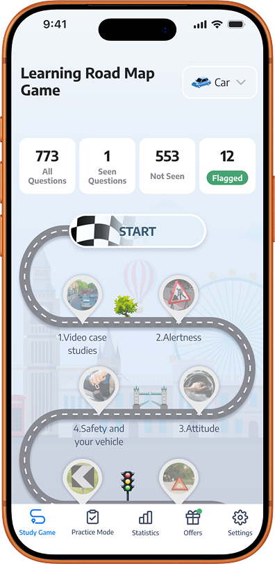 LUMA Learning Road Map Game mode